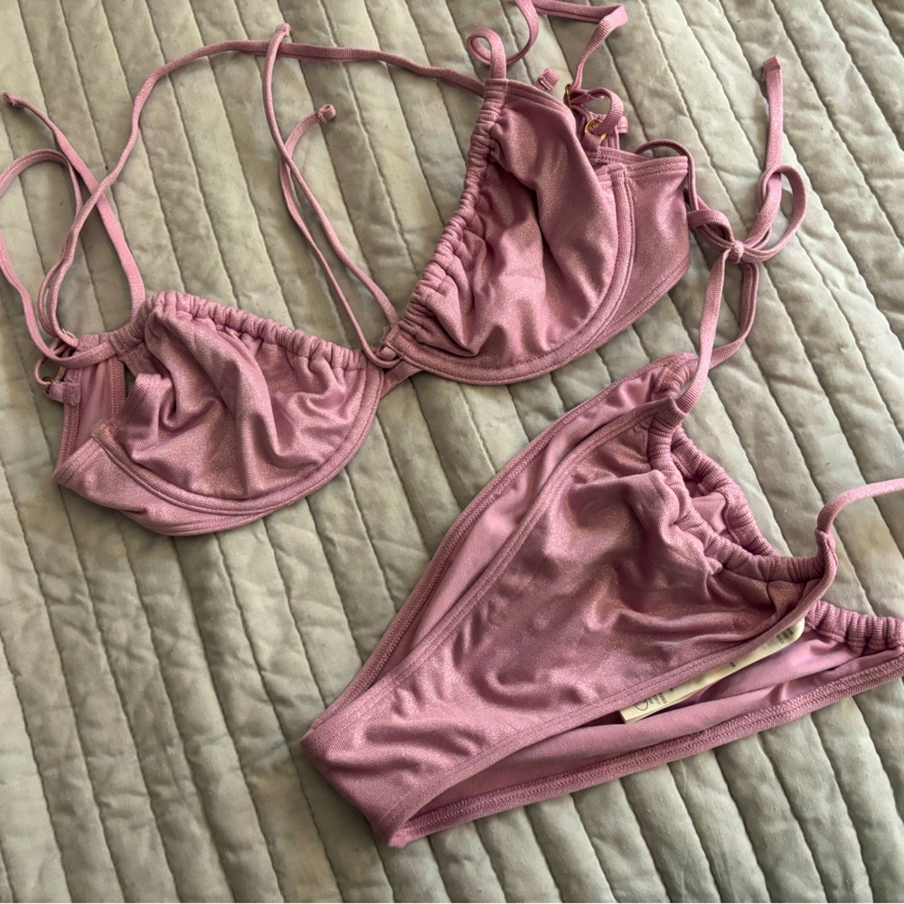 Hollister Pink Bikini Set
